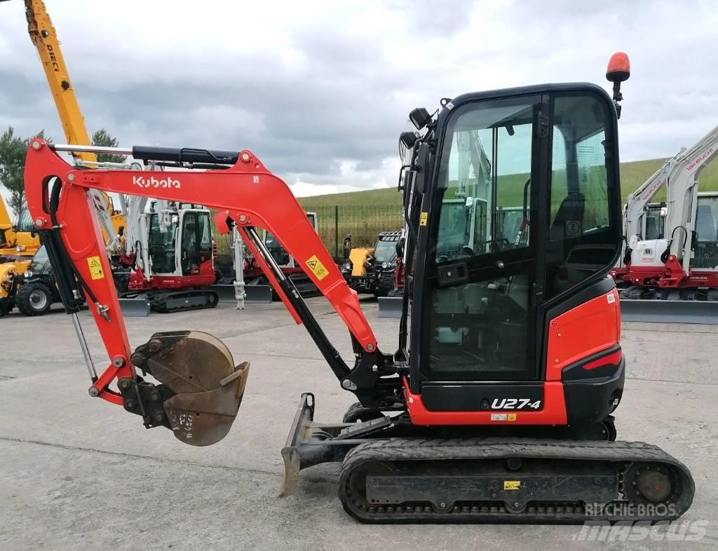Kubota U27-4 Mini pelle < 7t
