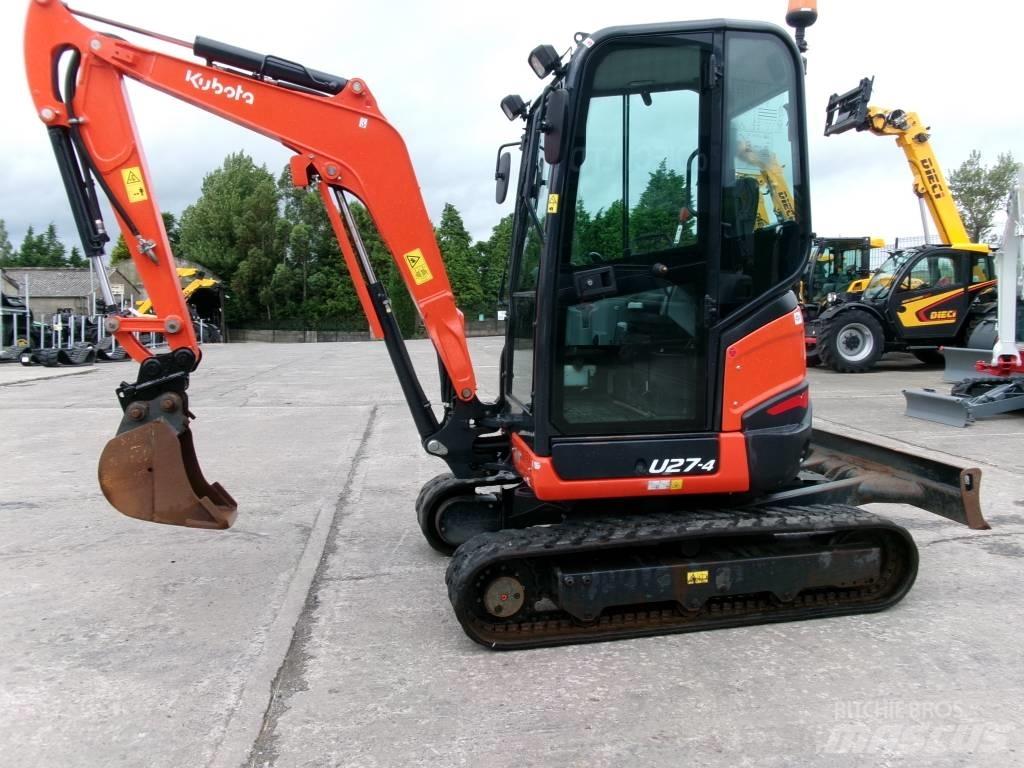 Kubota U27-4 Mini pelle < 7t