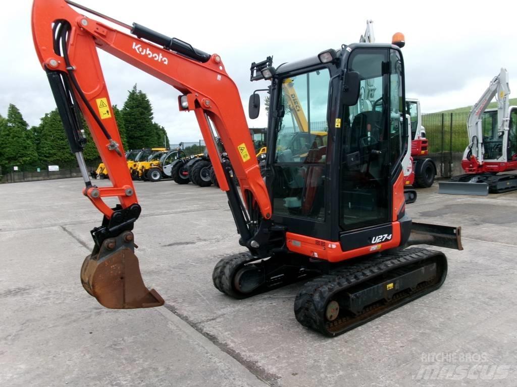 Kubota U27-4 Mini pelle < 7t