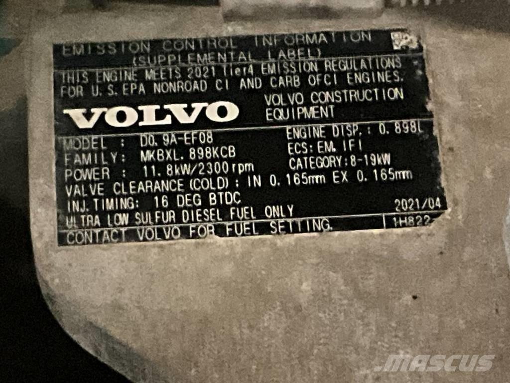 Volvo EC 18 E Mini pelle < 7t