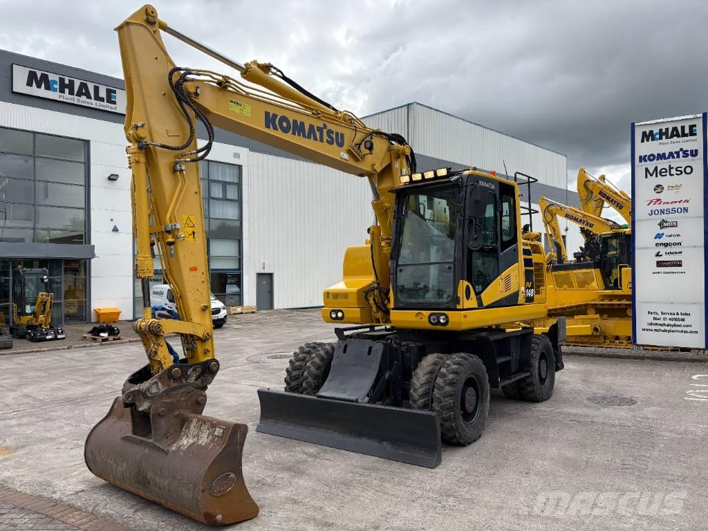 Komatsu PW148-11 Pelle sur pneus