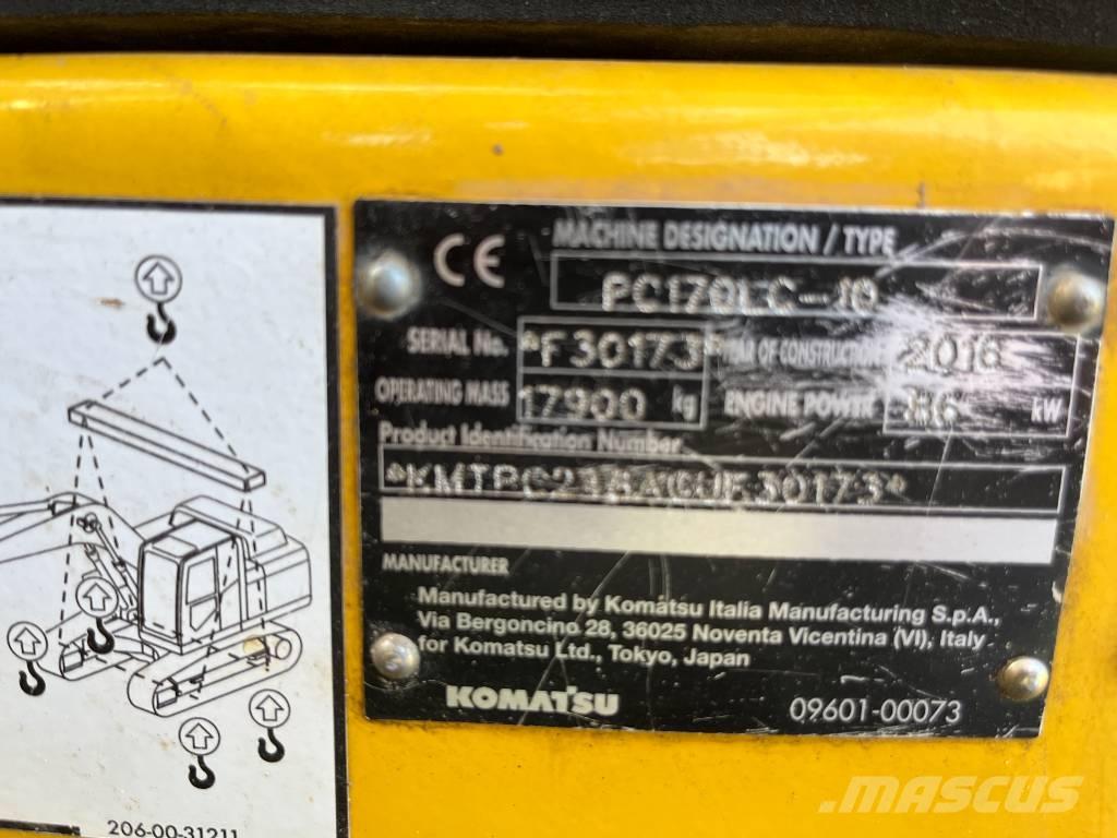 Komatsu PC 170 LC-10 Pelle sur chenilles