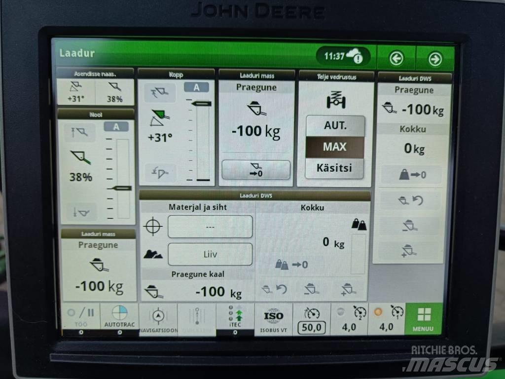 John Deere 6R 185 Tracteur
