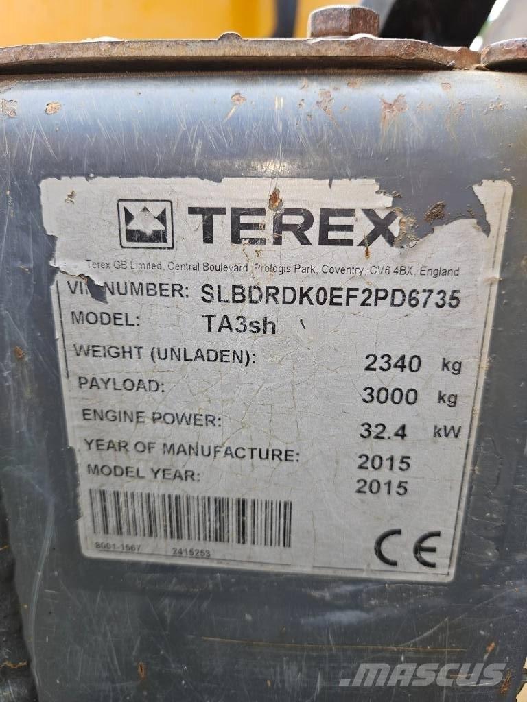 Terex TA 3SH Mini tombereau