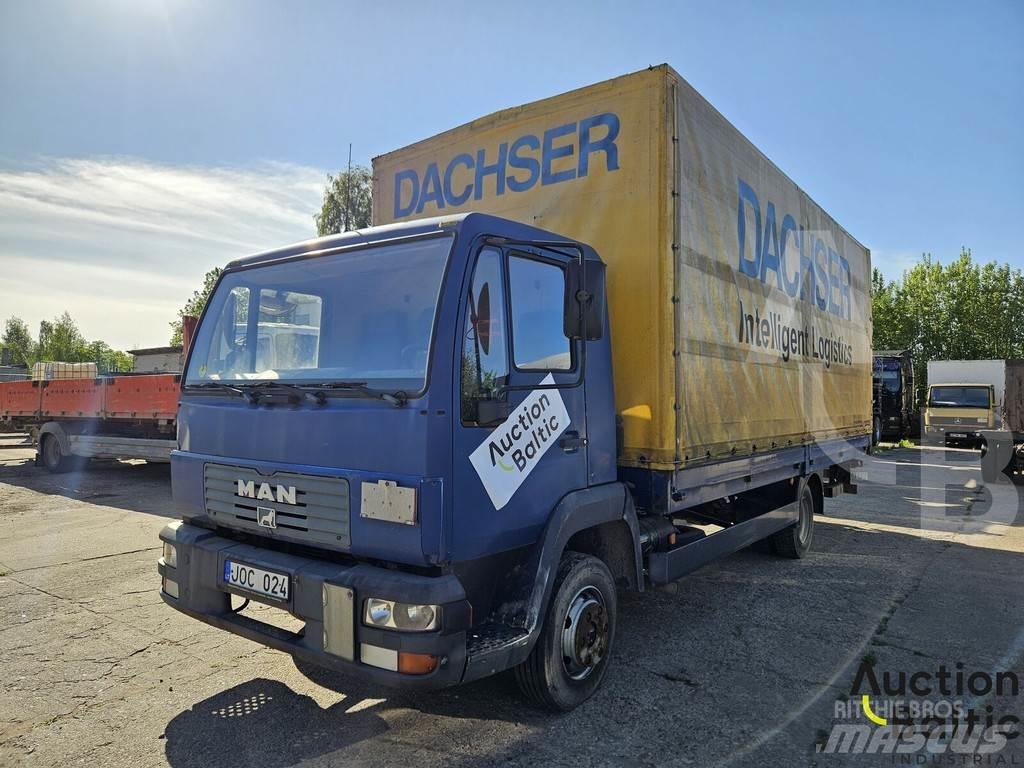 MAN 8.180 Camion à rideaux coulissants (PLSC)