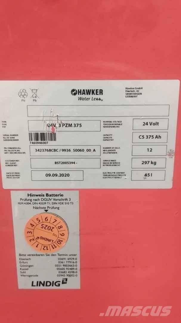 Linde L14 Gerbeur accompagnant