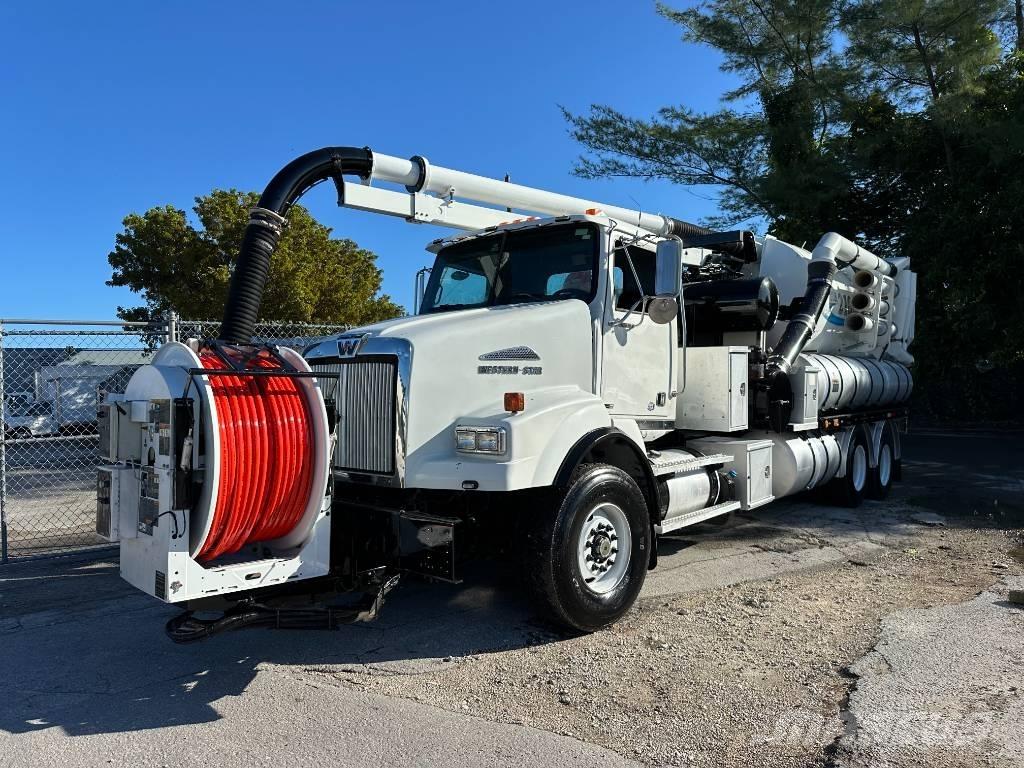 Western Star 4900 SA Camion aspirateur, Hydrocureur