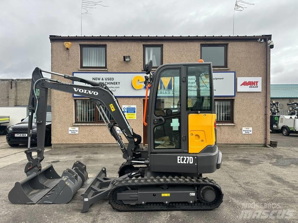 Volvo EC 27 D Mini pelle < 7t