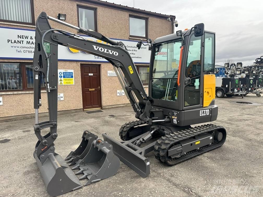 Volvo EC 27 D Mini pelle < 7t