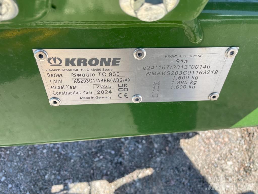 Krone TC 930 Plus Andaineur