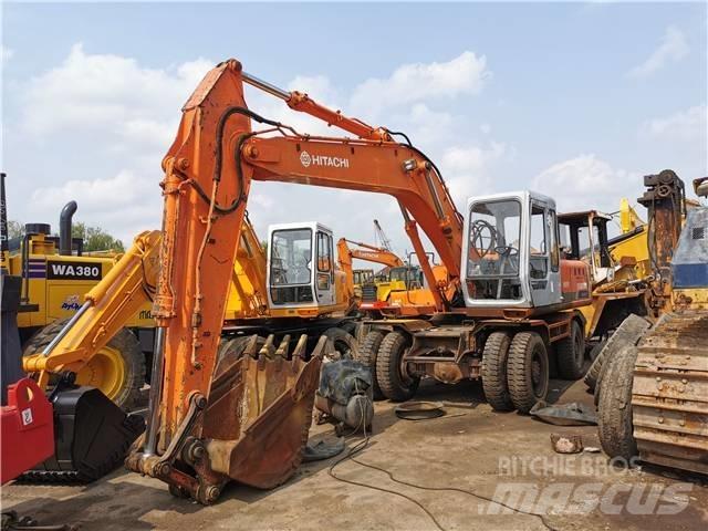 Hitachi EX160WD Pelle sur chenilles
