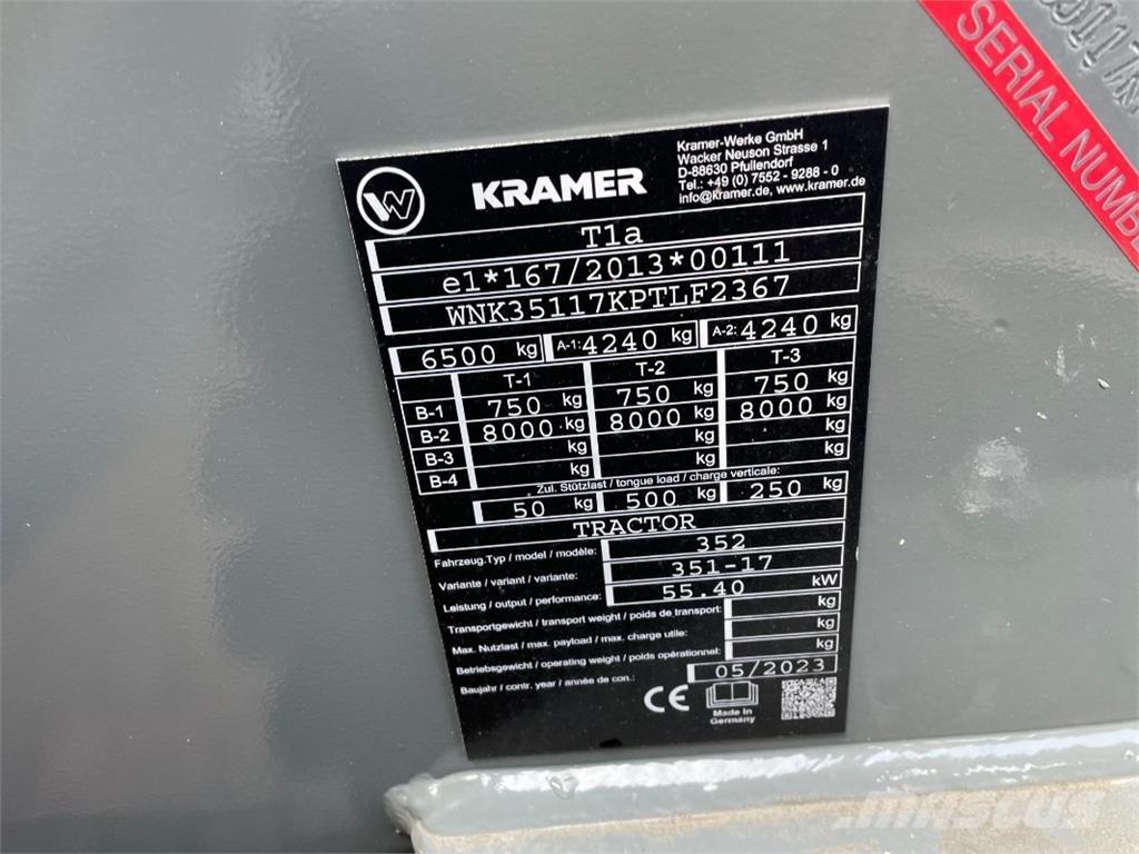 Kramer KL30.8T Chariot télescopique