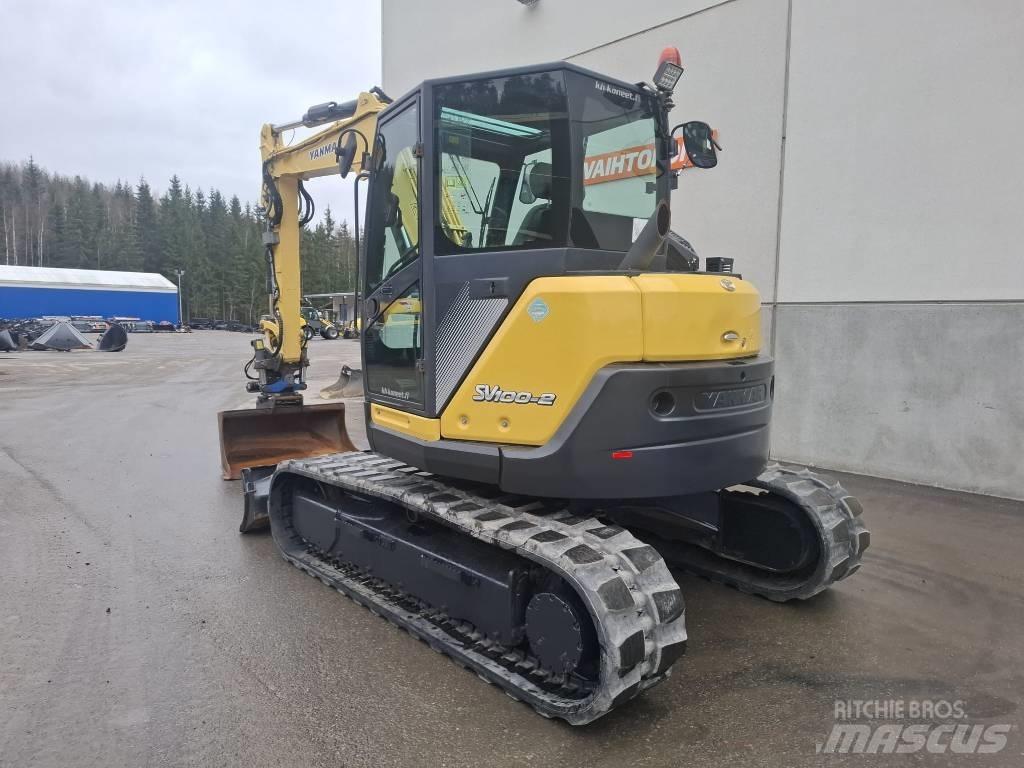 Yanmar SV 100-2A Mini pelle 7t-12t