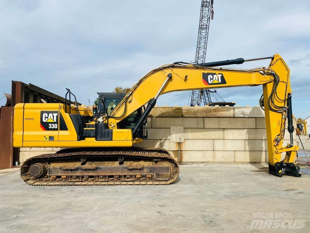 CAT 330-07a Pelle sur chenilles
