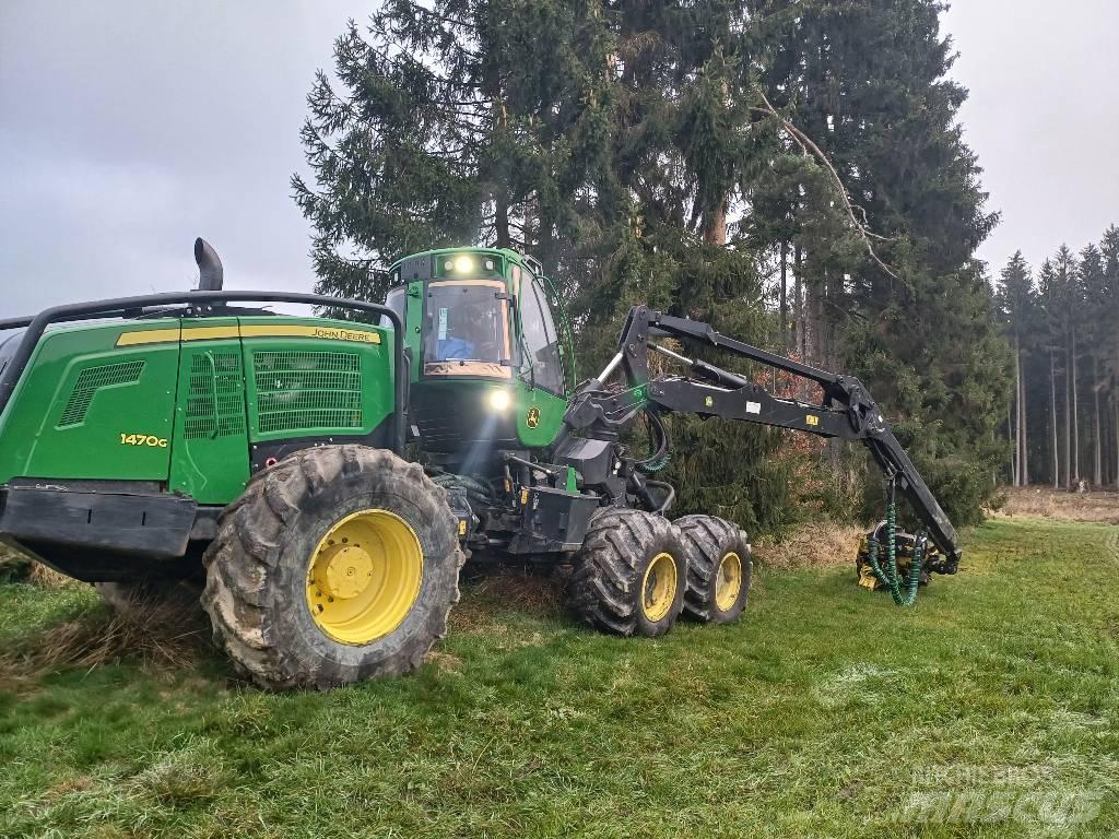 John Deere 1470 G Abatteuse