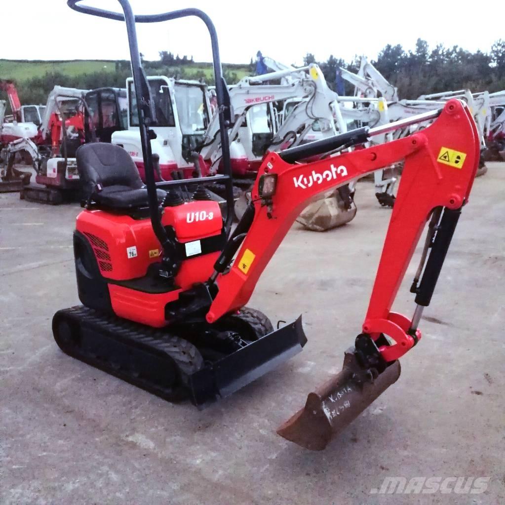 Kubota U 10-3 Mini pelle < 7t