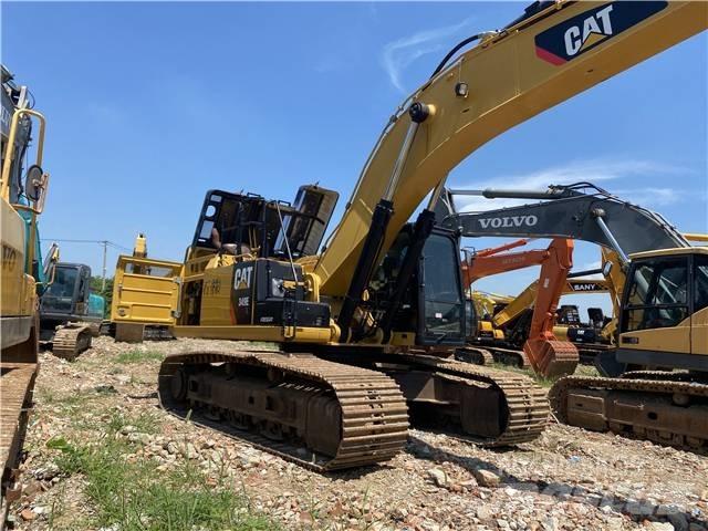 CAT 349D Pelle sur chenilles