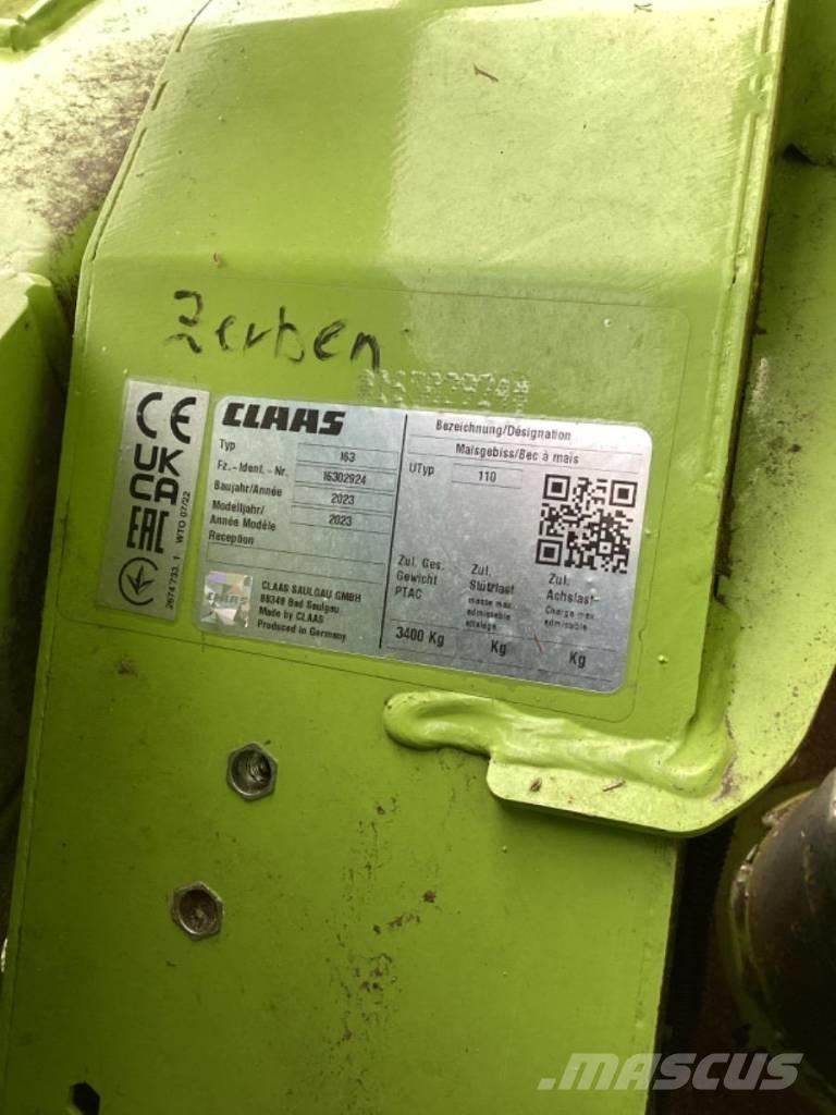 CLAAS Orbis 750 - i63 Accessoires moissonneuse batteuse