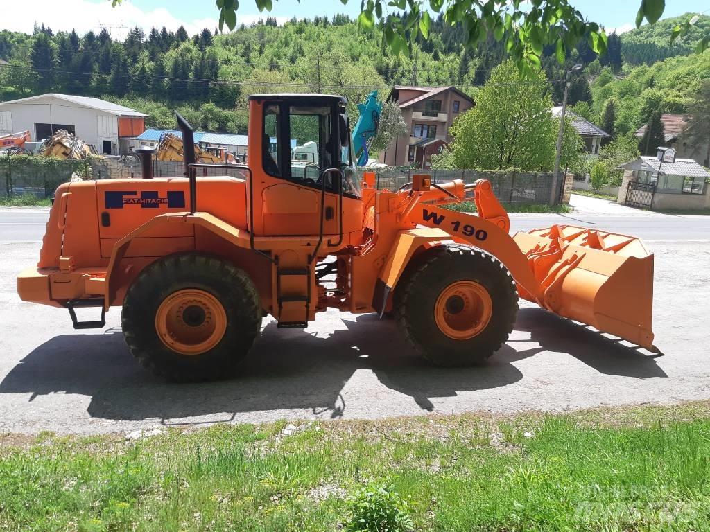 Fiat HITACHI W 190 Chargeuse sur pneus