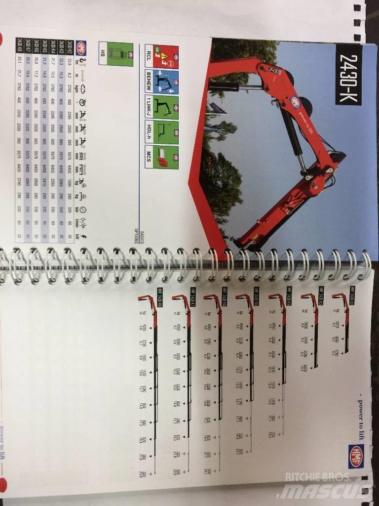 HMF 2420K6RC Grue auxiliaire