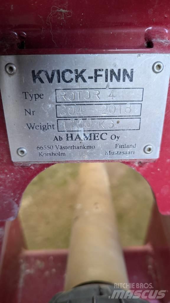  KvickFinn Rotor 4 Déchaumeur, cultivateur