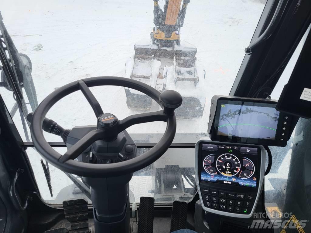 CASE WX140E Pelle sur pneus