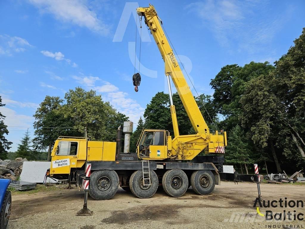 Liebherr LTM 1060 Camion plateau ridelle avec grue