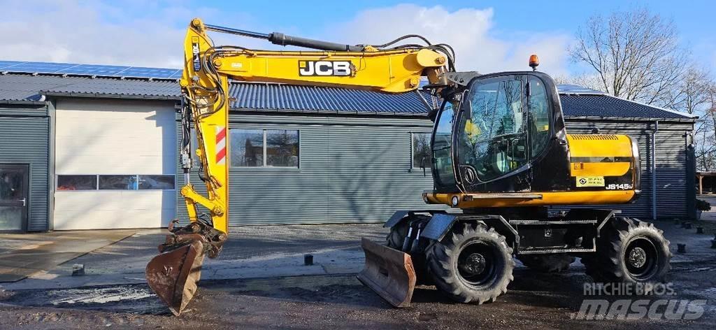 JCB JS145 W Pelle sur pneus