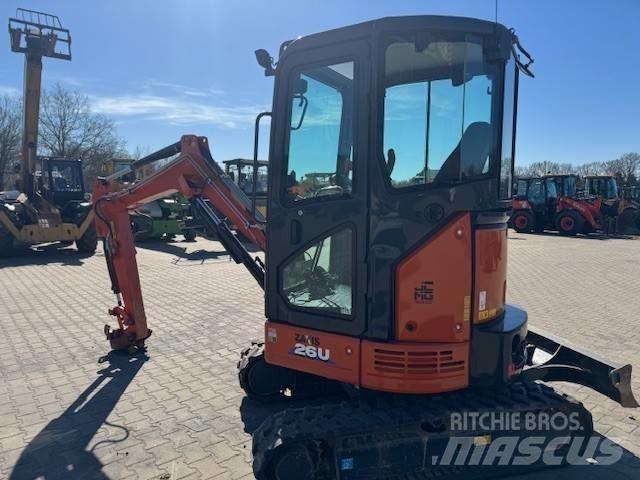 Hitachi ZX 26 Mini pelle < 7t