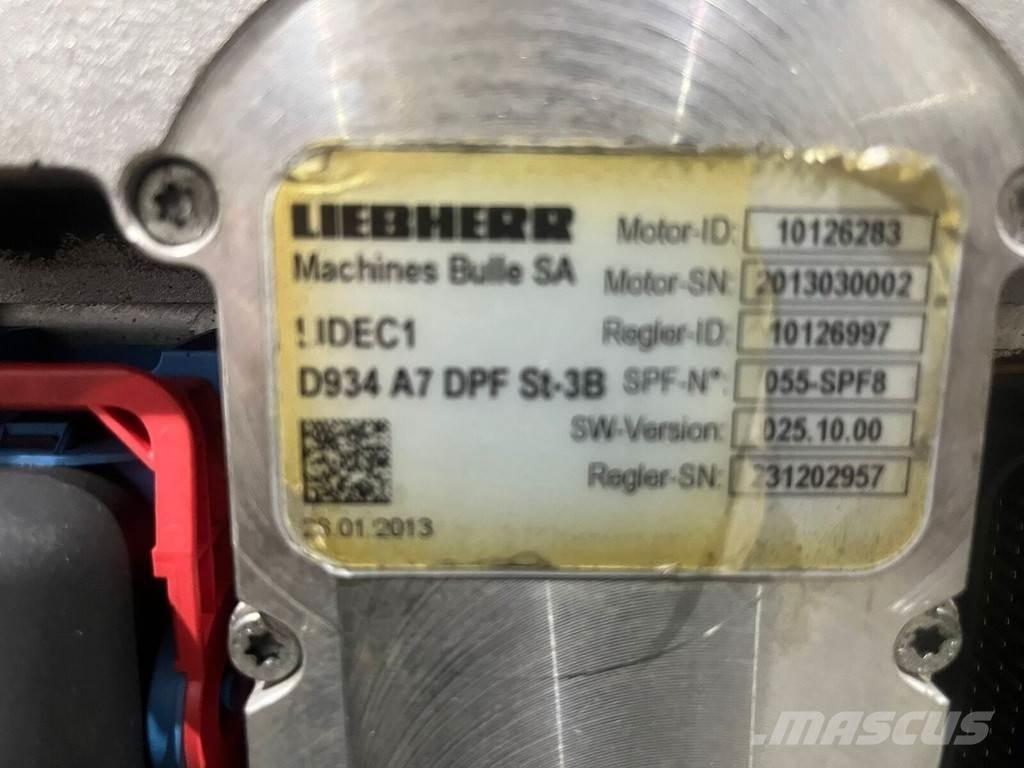 Liebherr D934 A7 Moteur