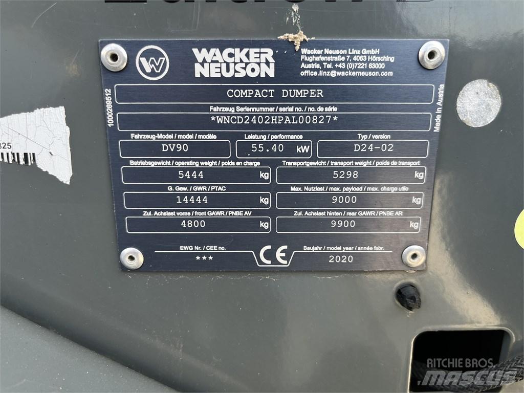 Wacker Neuson DV 90 Tombereau rigide