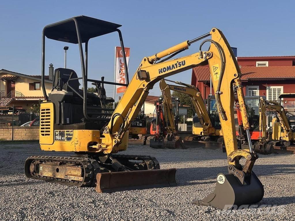 Komatsu PC16R-3HS Mini pelle < 7t