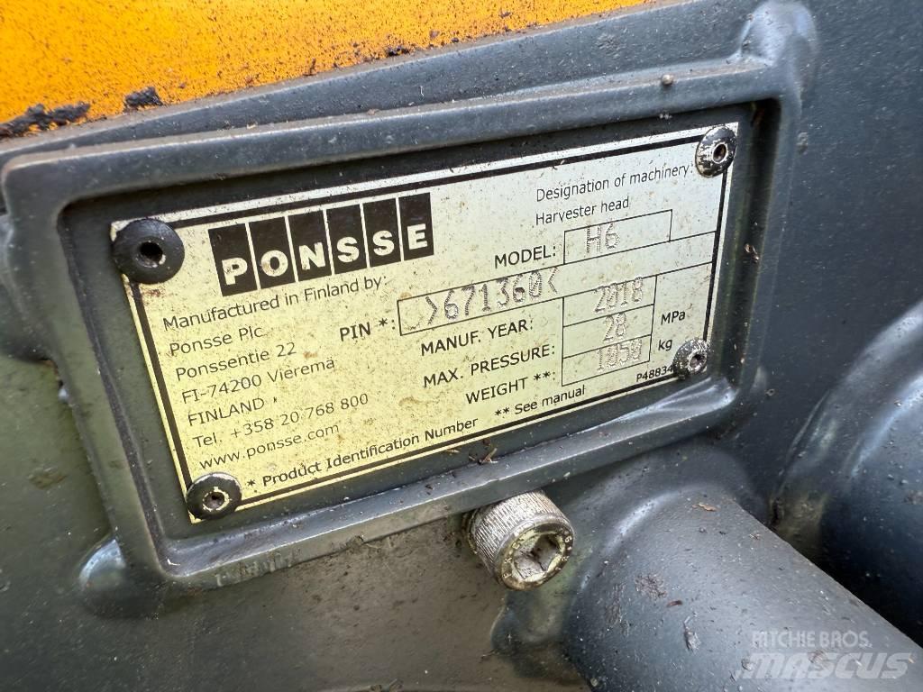Ponsse ERGO 8W Abatteuse