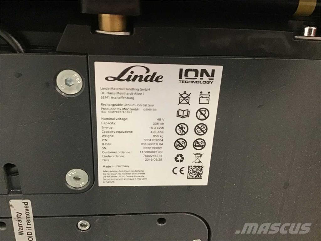 Linde E16 ION Chariots élévateurs électriques