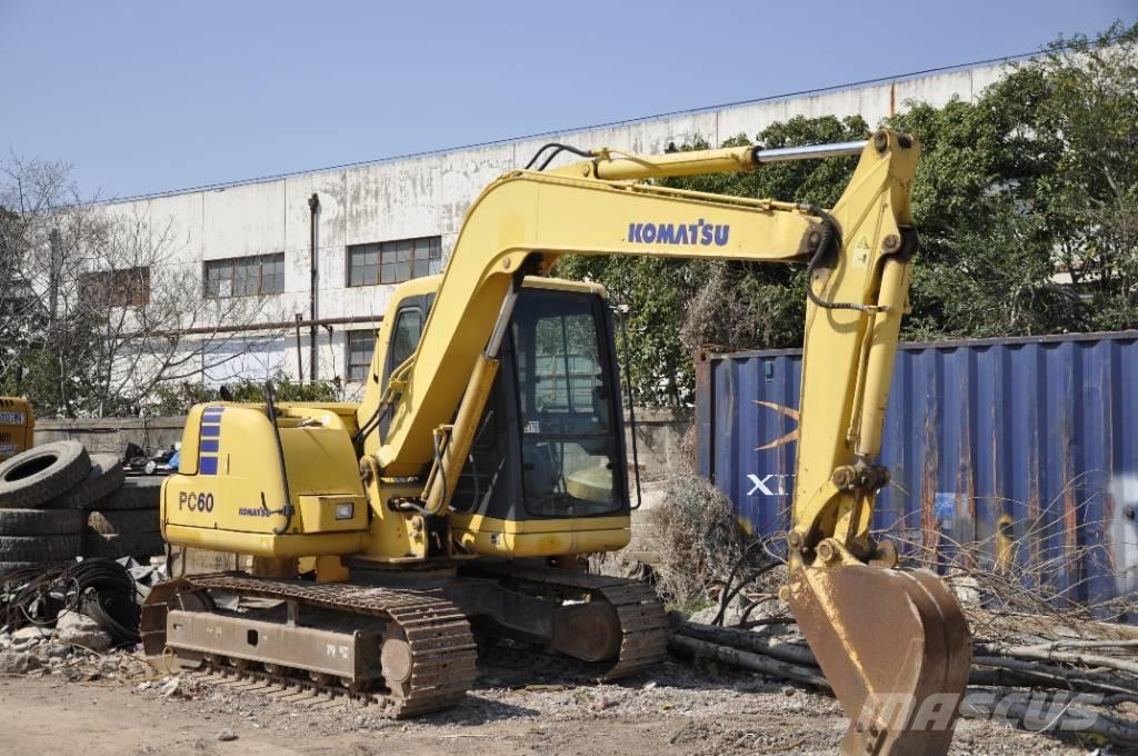 Komatsu PC 60 Pelle sur chenilles