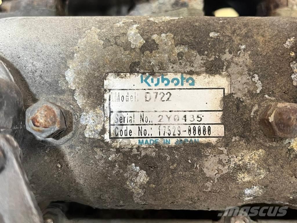Kubota D722 ENGINE Moteur