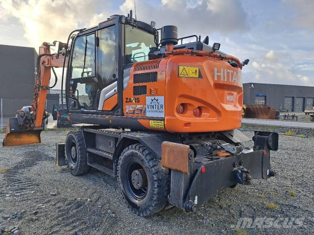 Hitachi ZX155WT-5 Pelle sur pneus