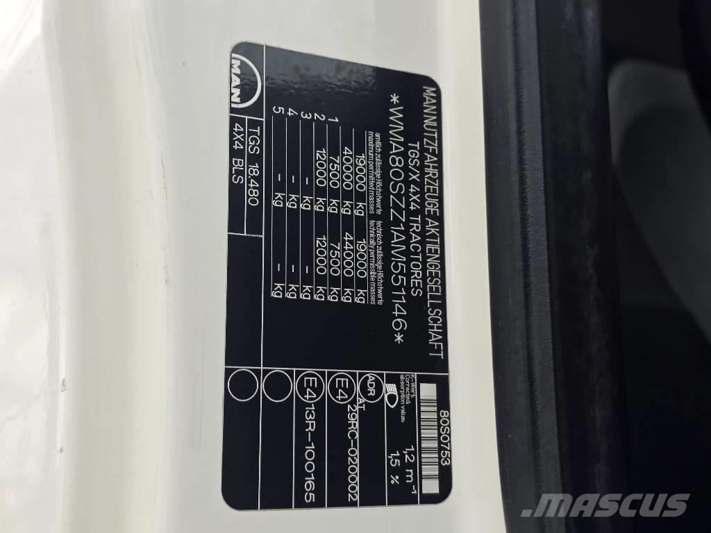 MAN 18.480 Tracteur routier