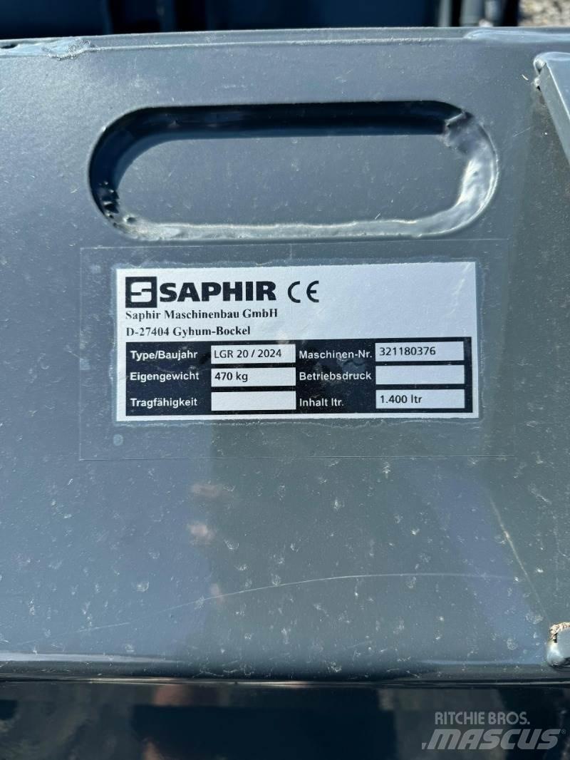 Saphir LGR 20 Autres équipements pour tracteur