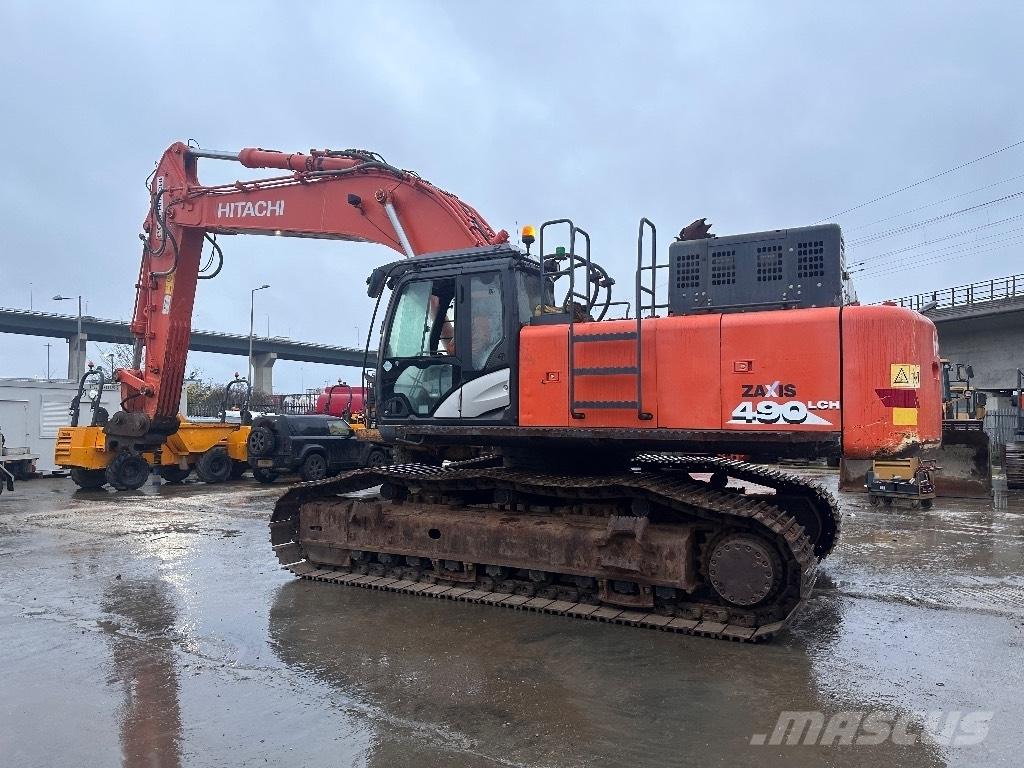 Hitachi ZX 490 LCH Pelle sur chenilles
