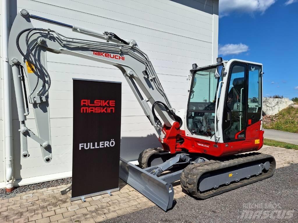 Takeuchi TB260 Mini pelle < 7t