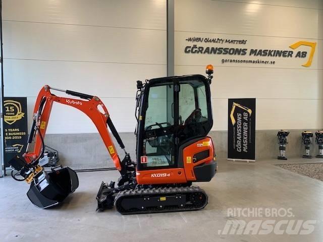 Kubota KX 019-4 Mini pelle < 7t