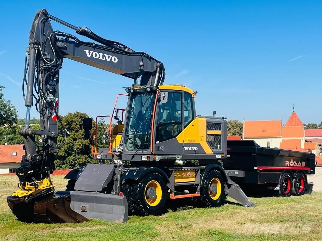 Volvo EW 160 E Pelle sur pneus
