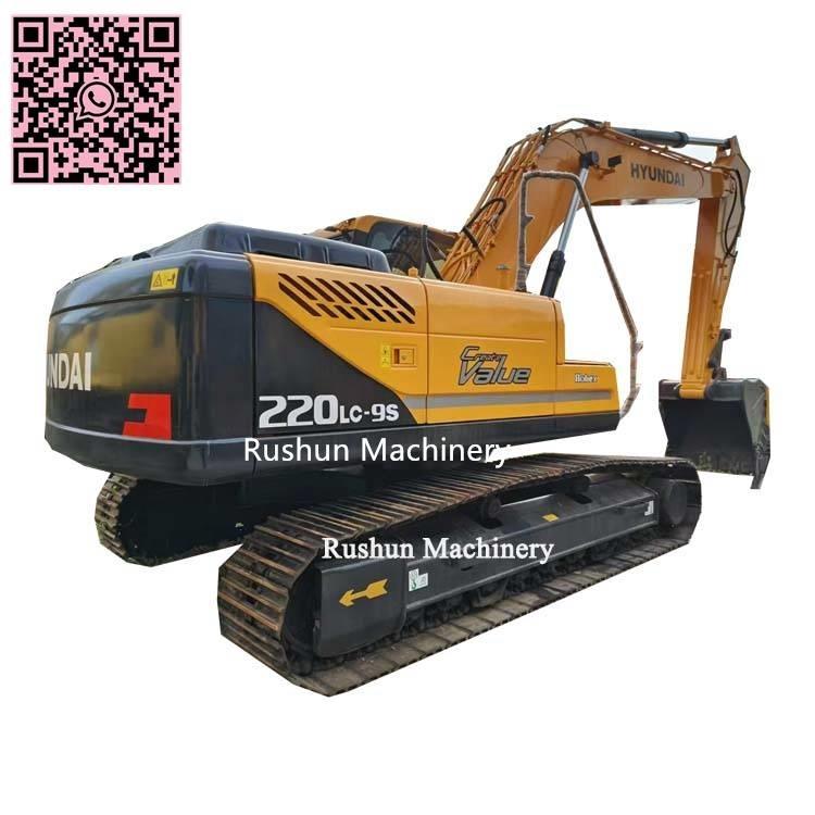 Hyundai R220 Pelle sur chenilles