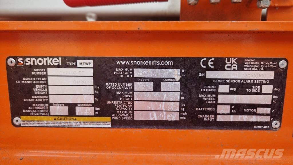 Snorkel S4740E Nacelle ciseaux