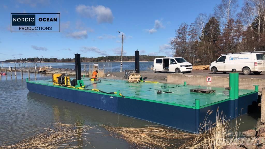 Nop NOP Wood driver Bateaux de travail, barges et pontons