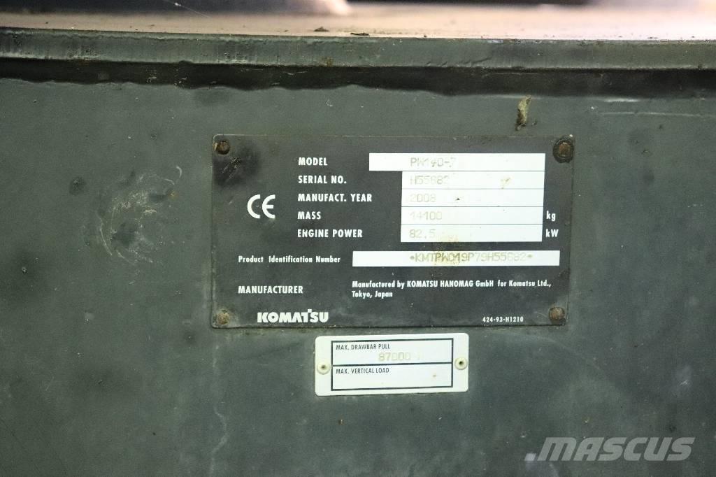 Komatsu PW 140-7 Tractopelle