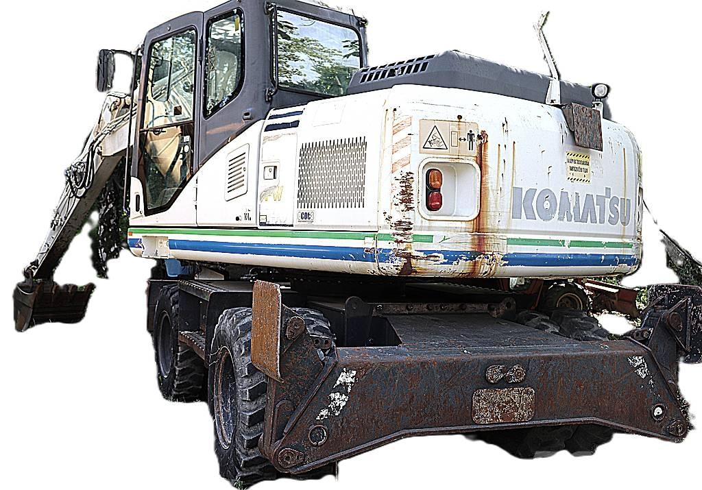 Komatsu PW 140-7 Tractopelle