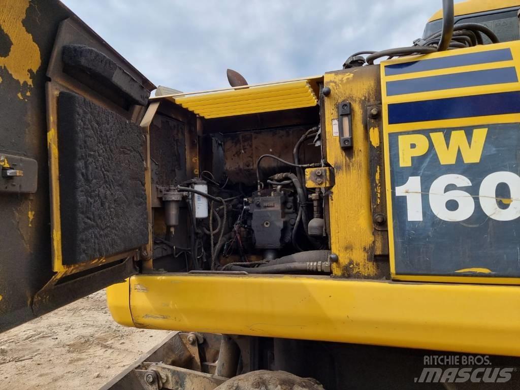 Komatsu PW 160-7 Pelle sur pneus