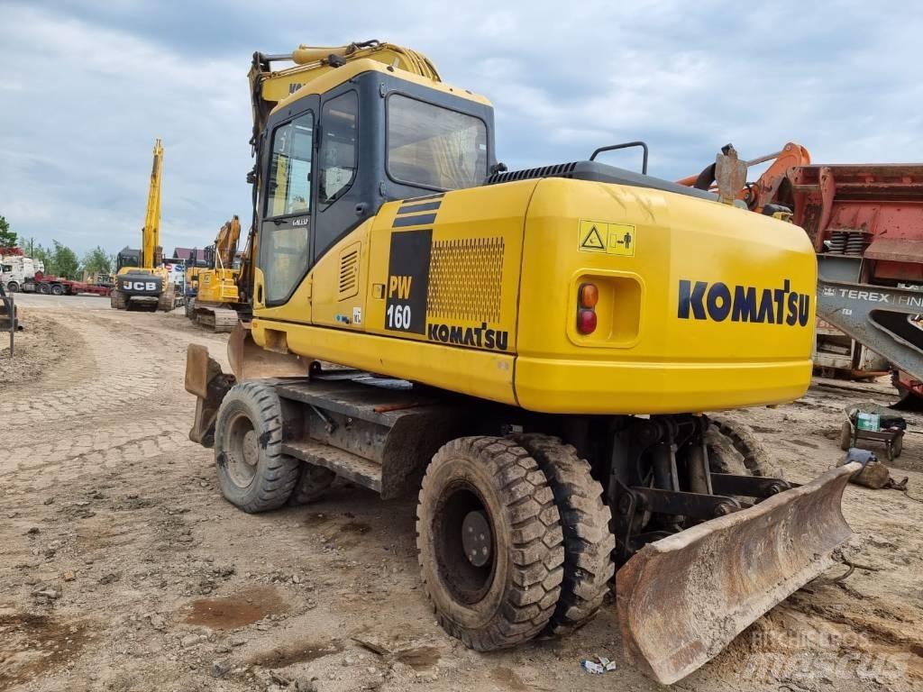 Komatsu PW 160-7 Pelle sur pneus